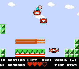 Mirai Senshi: Lios screenshot 5 for Famicom